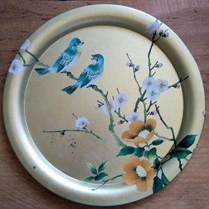 Elite Chinoiserie Platter Vintage Made in England